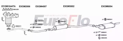 Система выпуска ОГ EuroFlo VLVEC18 1011C